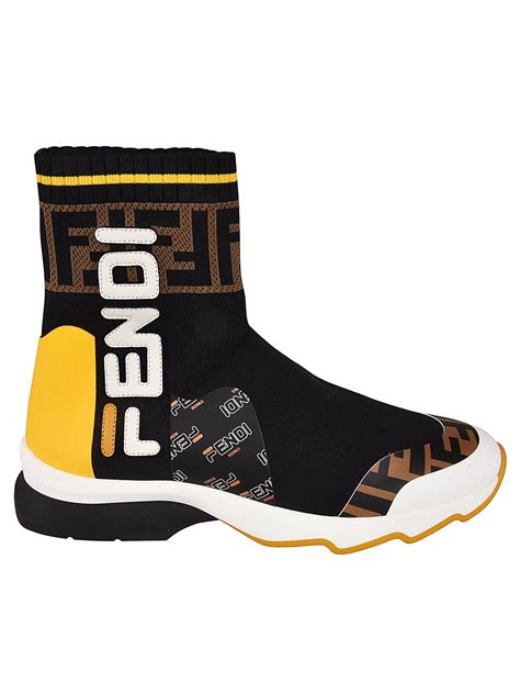 fendi fendi x fila sock sneakers|Fendi sock sneakers women's.